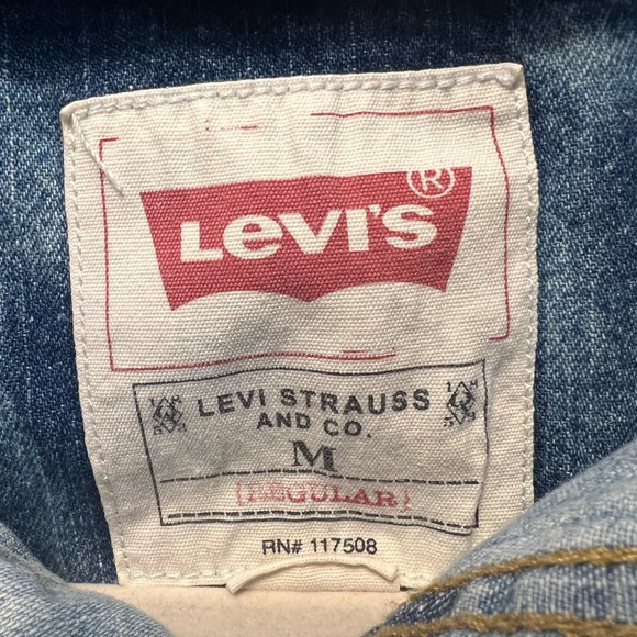 Levi's Blue Denim shirt - Picture 3 of 3